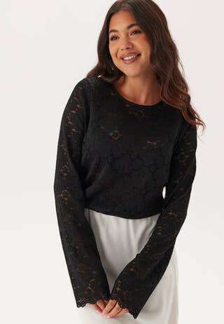 Long Sleeve Lace Top