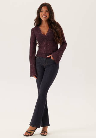 Long Sleeve Lace Top