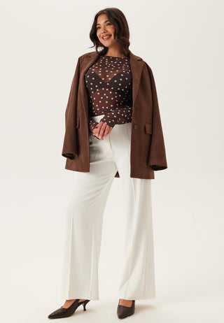 Long Sleeve Mesh Top