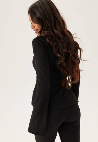 Long Sleeve Peplum Top