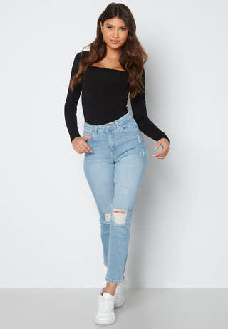 Loreena distressed high waist jeans