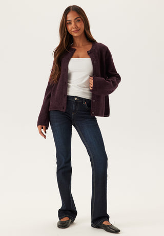 Low Bootcut Flap Jeans