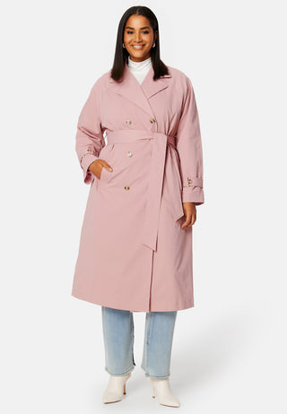 Belted Midi Trenchcoat