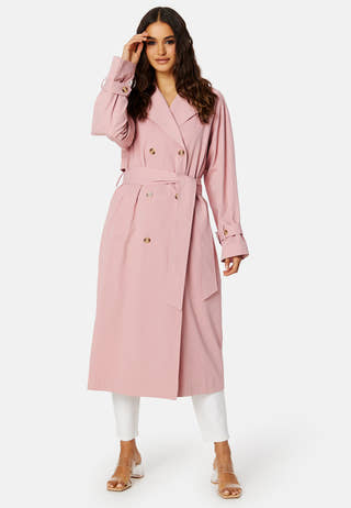 Belted Midi Trenchcoat