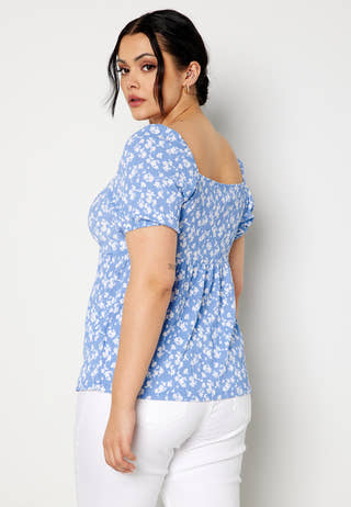 Manda puff sleeve top