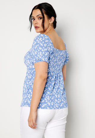 Manda puff sleeve top