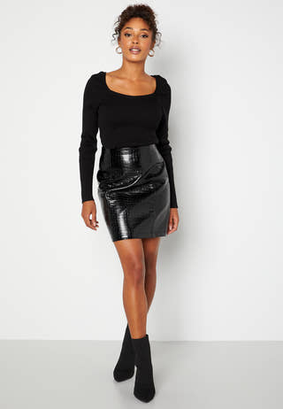 Marielle knitted tie back sweater