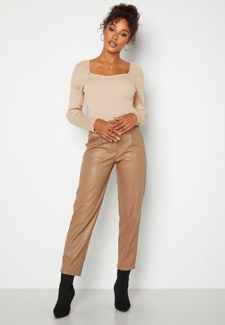 Marielle knitted tie back sweater