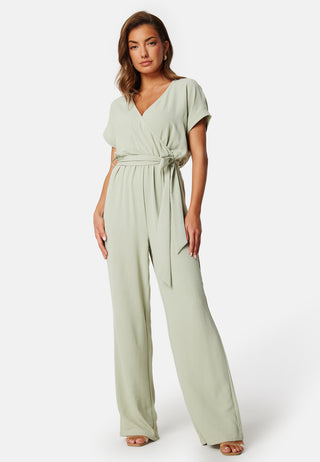 Front Wrap Jumpsuit