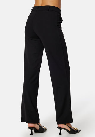 Soft Suit Straight Trousers Petite
