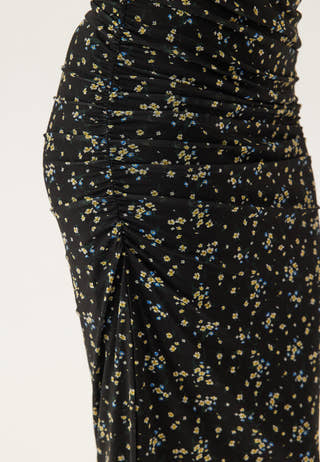 Mesh Midi Dress