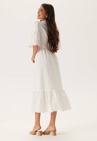 Midi Broderie Anglaise Dress