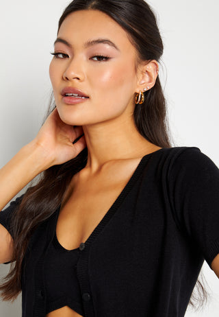 Milena fine knitted cardigan