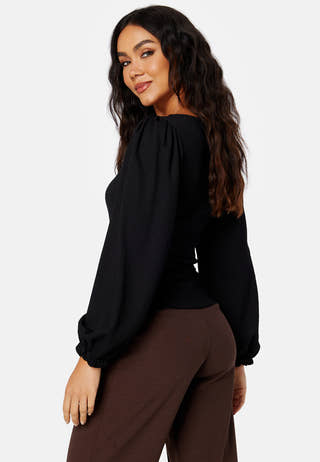 Miriam balloon sleeve top