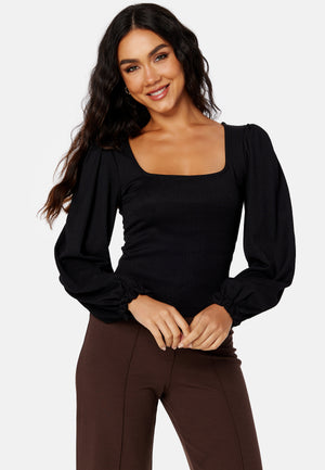 Miriam balloon sleeve top
