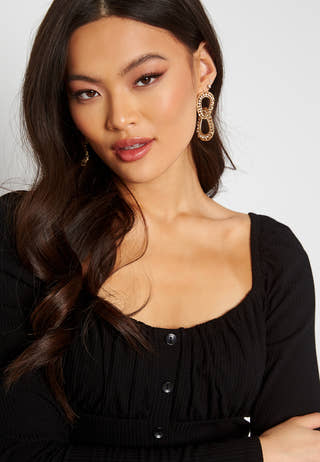 Ninni button top