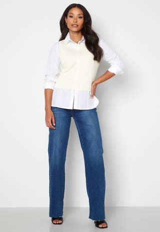 Noelia knitted vest