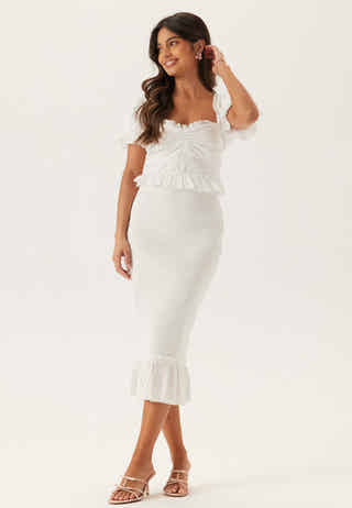 Bustier Smock Ankle Dress