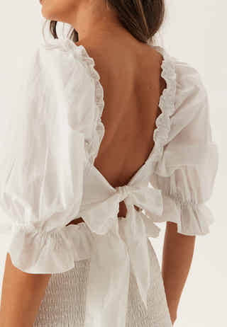 Bustier Smock Ankle Dress