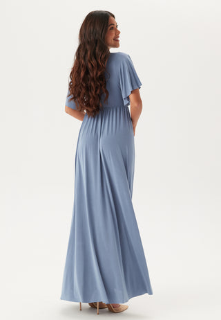 Butterfly Sleeve Soft Gown