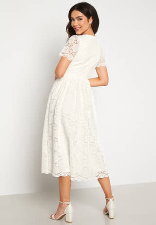 Camala Midi Wedding Dress