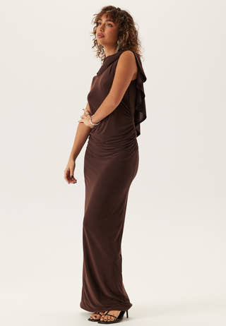 Cape Soft Maxi Dress