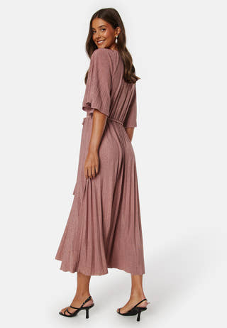 Elsina Pleated Sparkling Dress