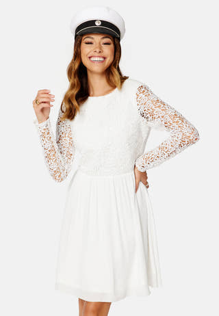 Emeraldine Deep Back Dress
