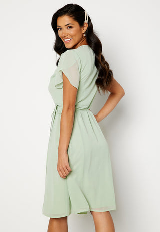 Grienne Wrap Midi Dress