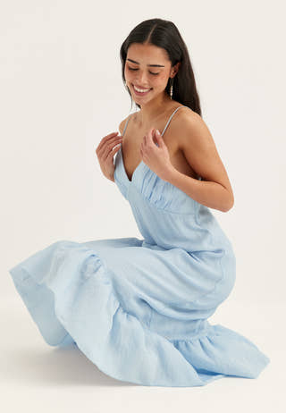 High Low Sheer Dress