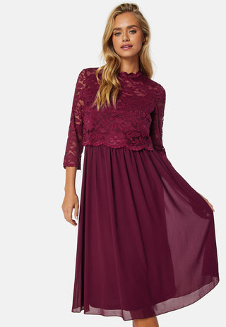 Lace Midi Dress