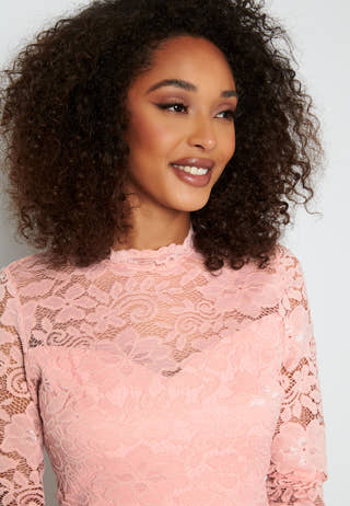 Lace Midi Dress