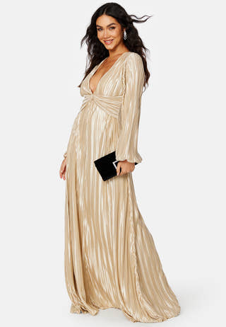 Mae Pleated Gown