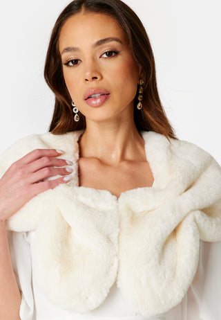 Margot Faux Fur Cover Up