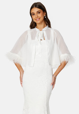 Marilyn Faux Feather Cover up
