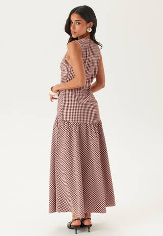 Ruched Front Ankle Dress