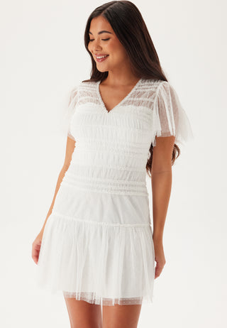 Sonia Mesh Frill Dress