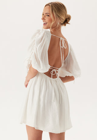 Tie Back Short Dress