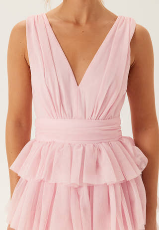 Tulle Frill Gown