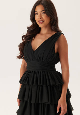 Tulle Frill Gown