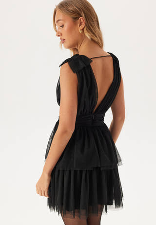 Tulle Frill Short Dress