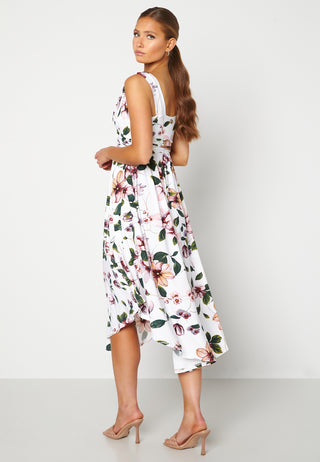 Draped Soft Midi Dress