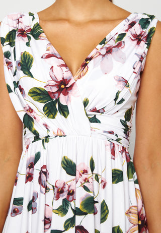 Draped Soft Midi Dress