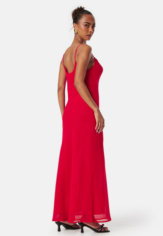 Waterfall Slip Ankle Dress