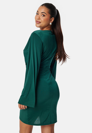 Wrap Soft Short Dress