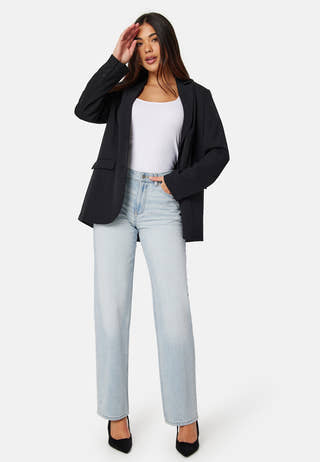 Wide Straight Jeans