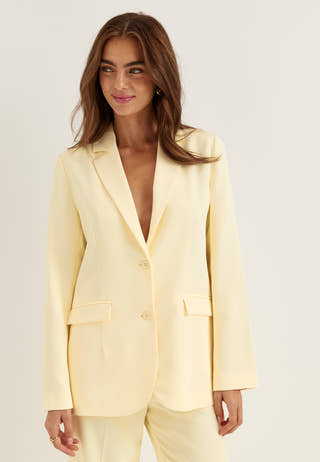 Oversized L/S blazer