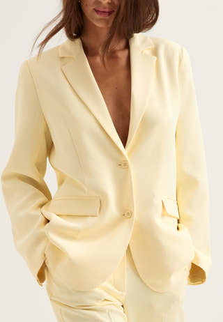 Oversized L/S blazer