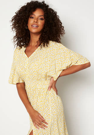 Parisia butterfly sleeve dress