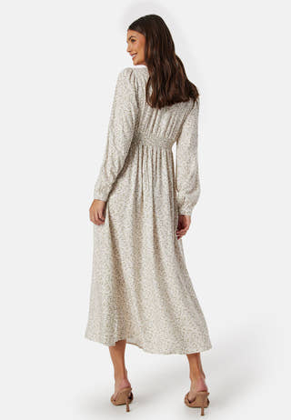 Viscose V-neck Maxi Dress
